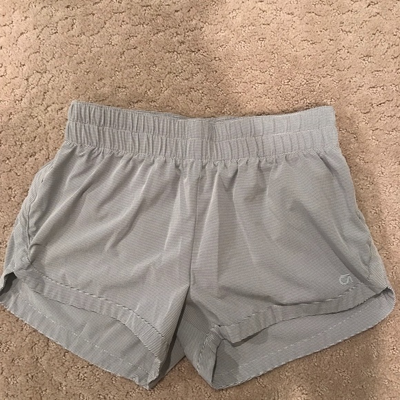 grey athletic shorts womens